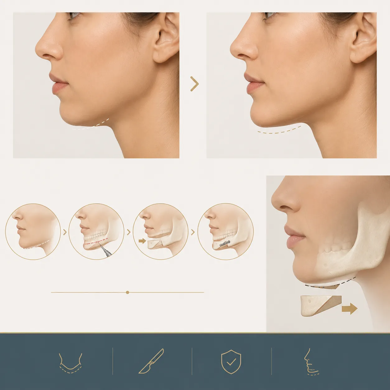 Génioplastie (menton) à Nice, Clinique esthétique Mozart