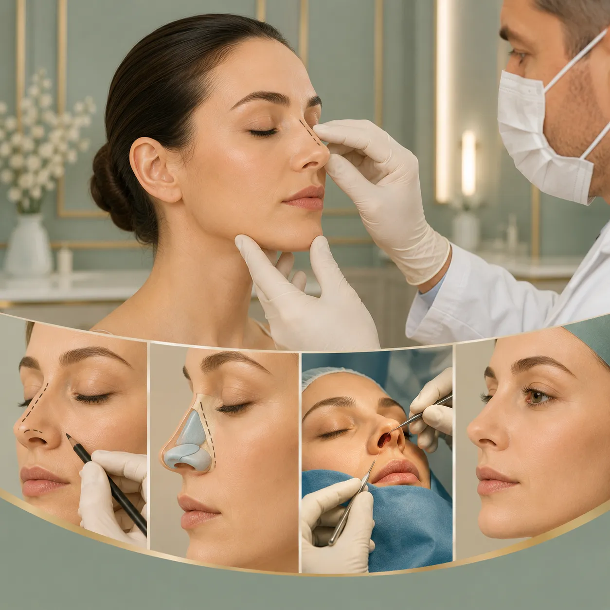 Rhinoplastie à Nice, Clinique esthétique Mozart