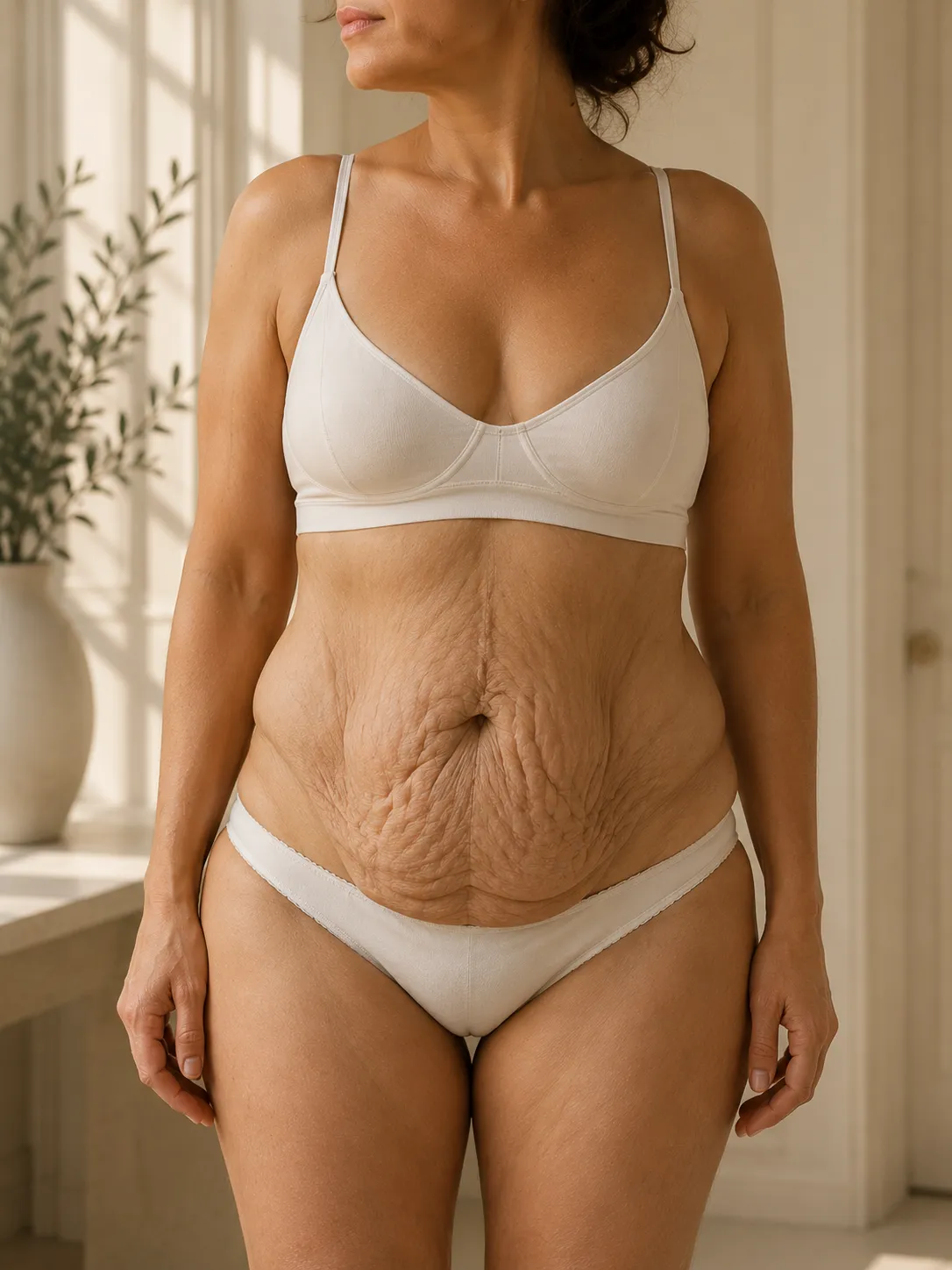 Excès de peau du ventre après un amaigrissement massif : indication d'abdominoplastie, Clinique esthétique Mozart à Nice