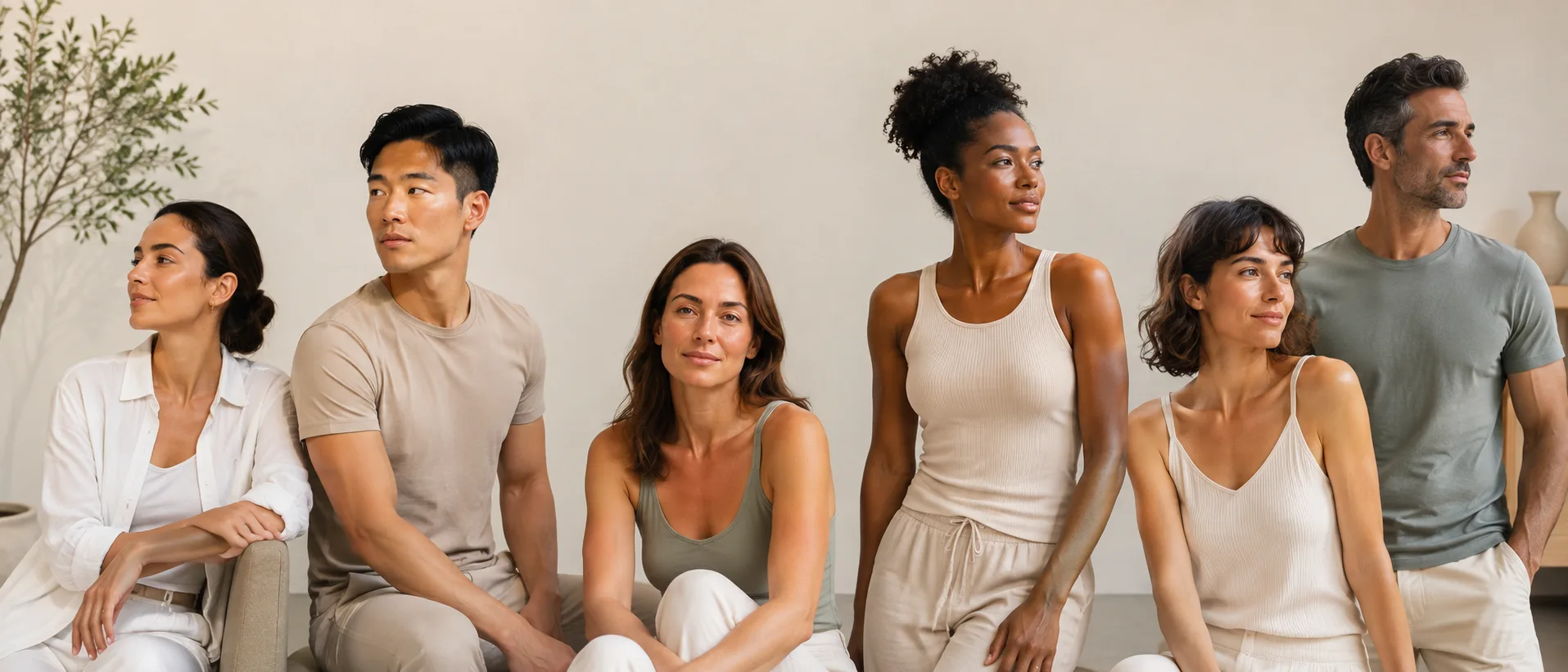 À qui s'adresse l'épilation laser&nbsp;: six personnes de phototypes différents, femmes et hommes, à la Clinique esthétique Mozart à Nice