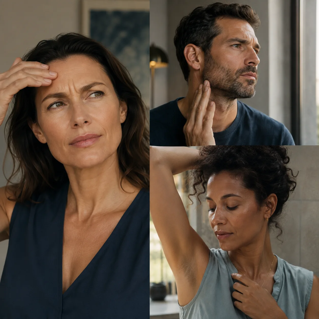 Front qui se fronce, muscle de la mâchoire et aisselle, les trois indications de la toxine botulique, Clinique esthétique Mozart à Nice